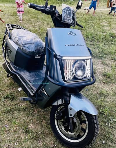 Crown Champion EV scooty