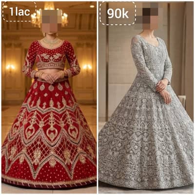 Walima Dress | Wedding Dress | Bridal Dress | Bridal Maxi | Lehenga
