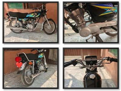 Honda 125 black