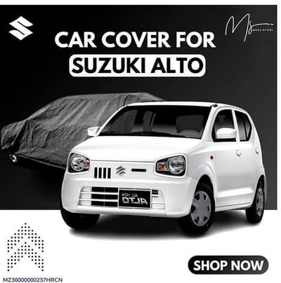 Premium Suzuki Alto Car Cover - Waterproof Grey - 2014-2024