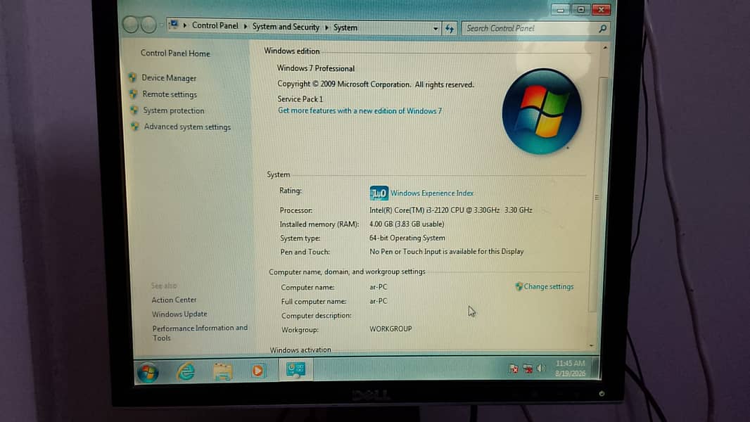 Lenova Desktop computer 0