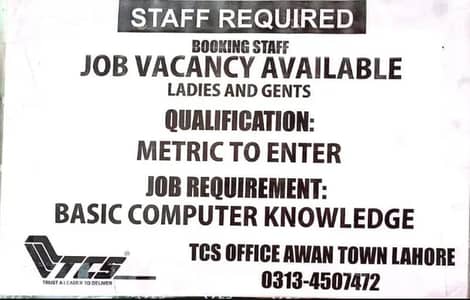 DATA ENTRY JOB TIMING 10AM TO 4PM