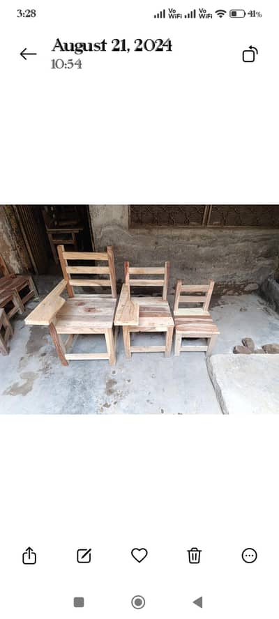 school chairs