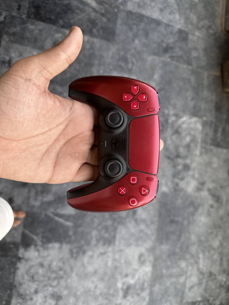 Ps5 shiny red premium controller 0
