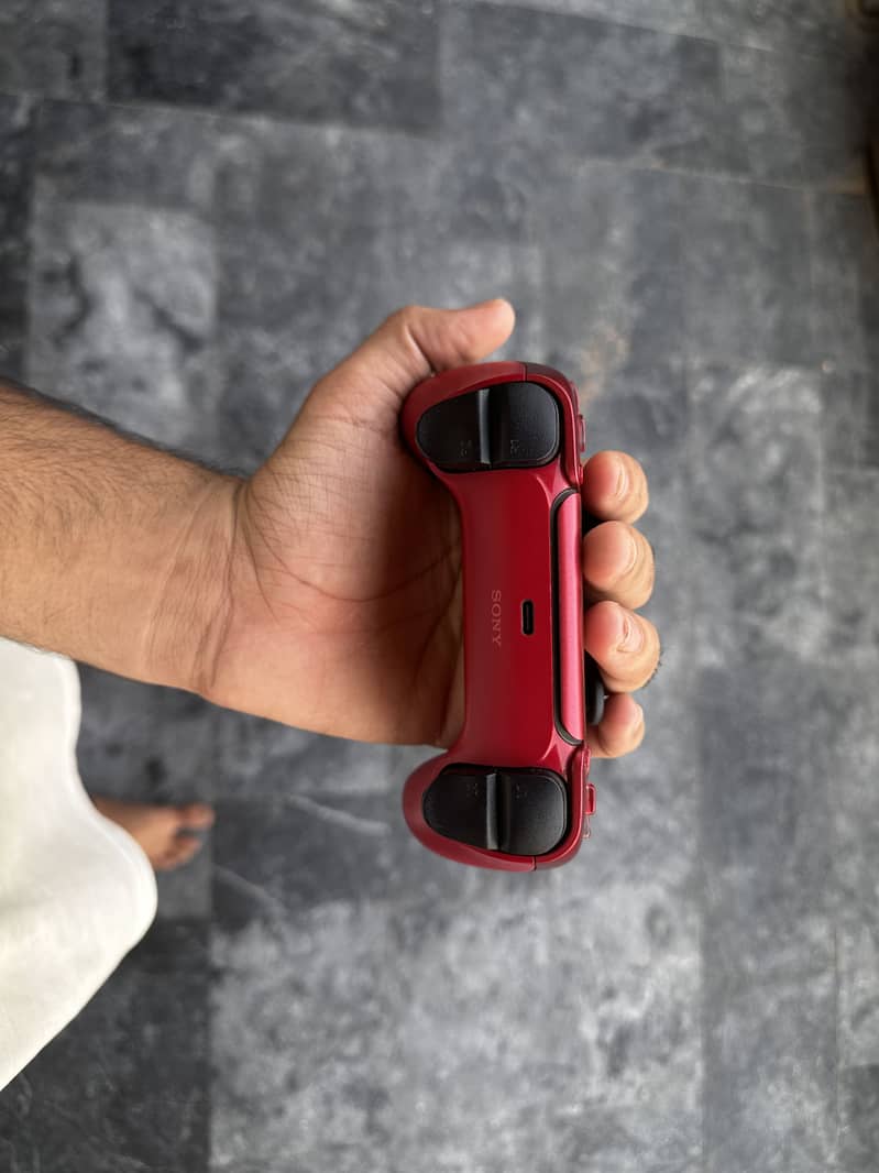 Ps5 shiny red premium controller 5