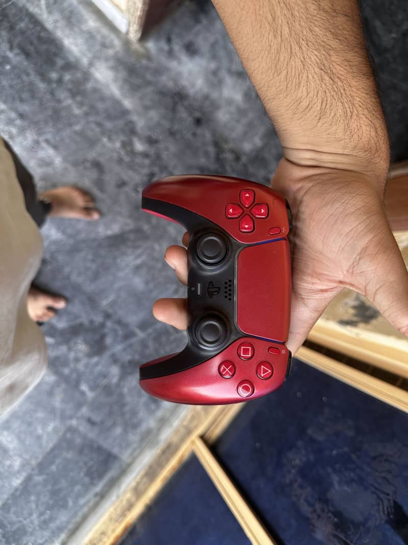 Ps5 shiny red premium controller 6