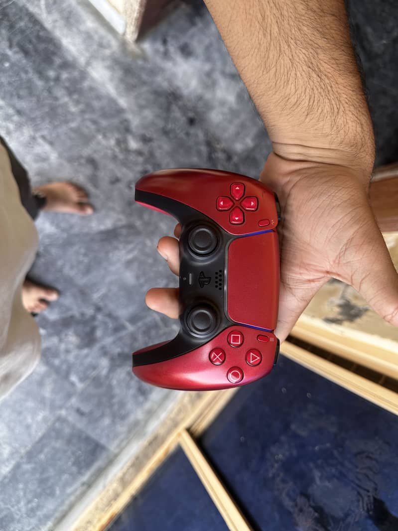 Ps5 shiny red premium controller 7