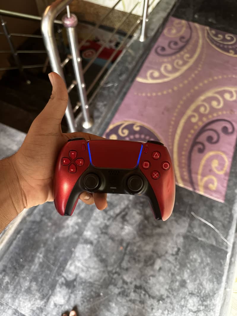 Ps5 shiny red premium controller 8