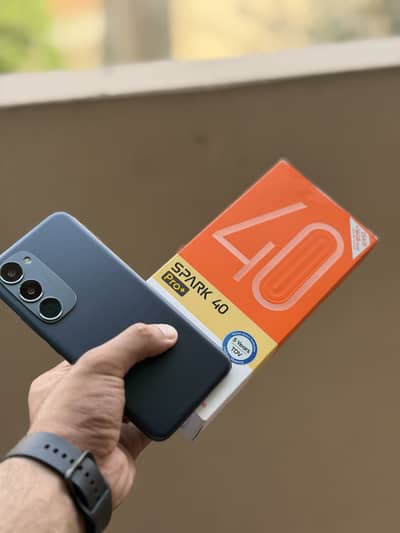 Tecno Spark 40 Pro+ in excellent condition.