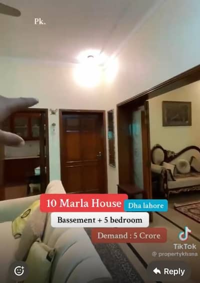 10 Marla House for Rent DHA Phase 1