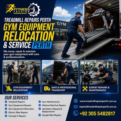 TREADMILL & GYM MACHINE REPAIR SERVICES / Expert Technician