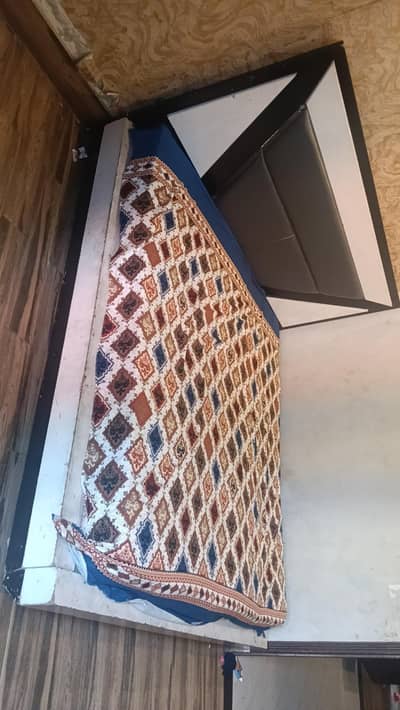 bed and mattress
