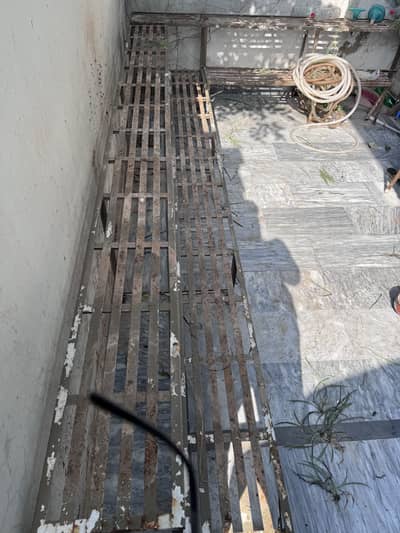 Hard iron made benches