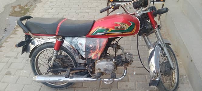 United bike for sale hai condition 10 by 8