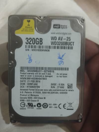 WD 320 GB