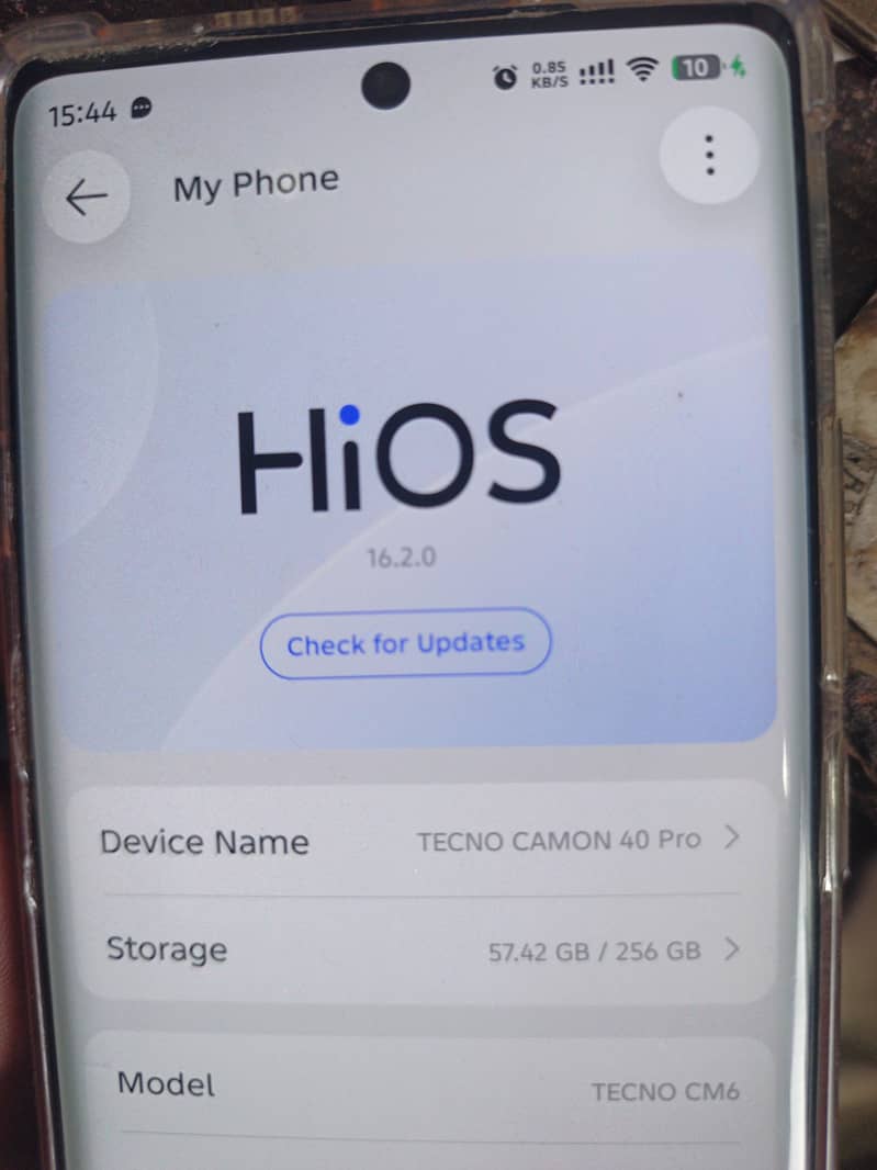 Tecno CAMON 40 Pro plus 6