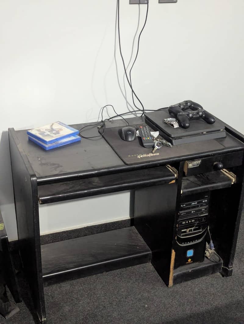Computer Table Wood 0