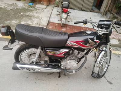 Honda CG 125 Model 2024 | Only Call | Black Honda 125 BIke | 2nd Owner
