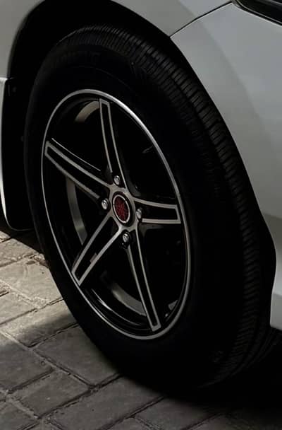 Honda city 15 size tyres and rims