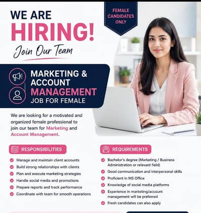 females only/account management