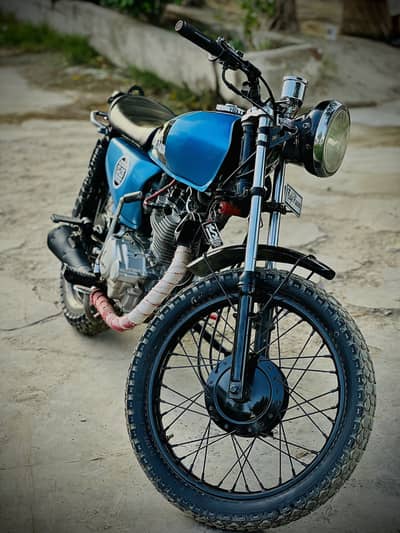 Honda CG 125 2015 Model converted into cafe racer for Sale