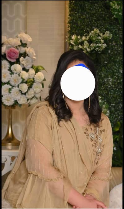 pure skin biege dress