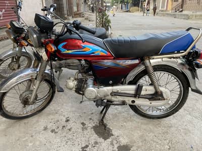 Pak hero 70cc all perfect condition like a new