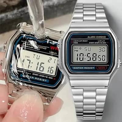 New Digital waterproof Watches For Men - Sports + Vintage Style