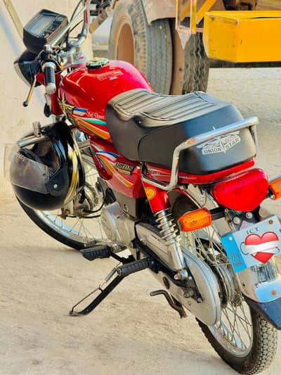 union start 70cc 2024 model  islamabad number all documents clear