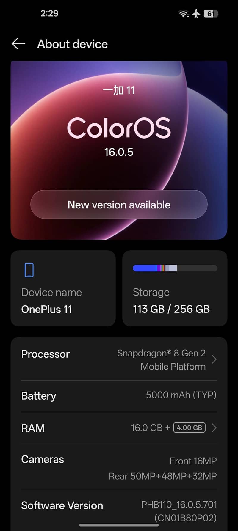 One Plus 11 3