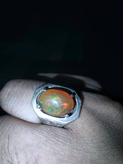 Fire Opal Ring