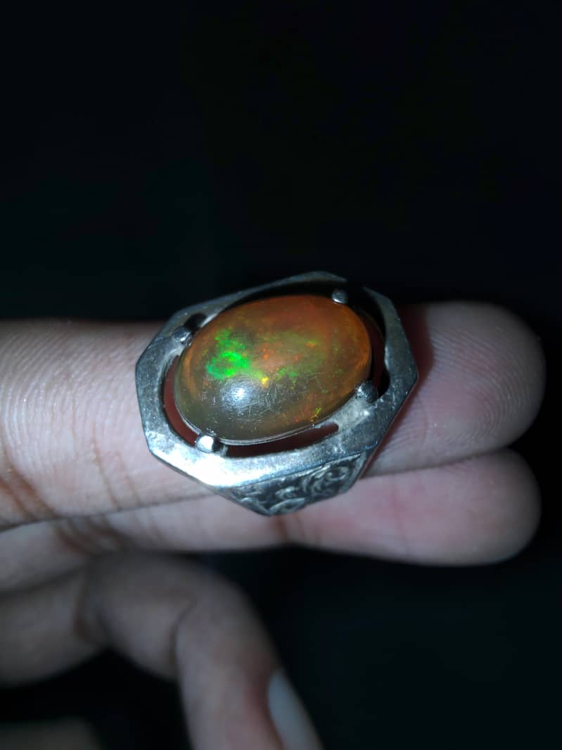 Fire Opal Ring 2