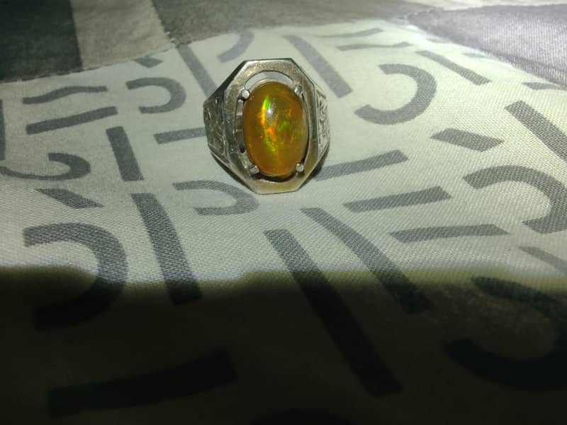 Fire Opal Ring 3