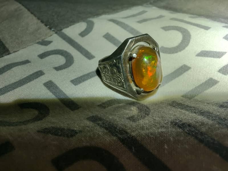 Fire Opal Ring 4