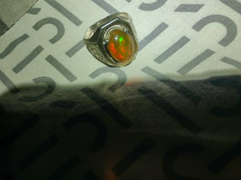 Fire Opal Ring 6