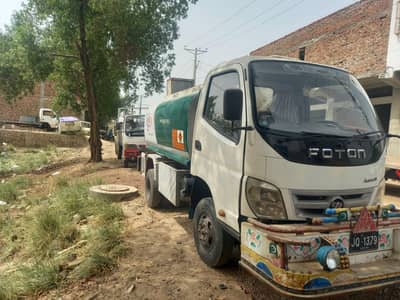 foton 2800 5000ltr tank