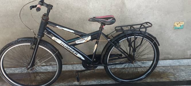 Black Humber bicycle