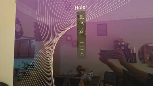 Haier Twin Inverter Fridge Purple