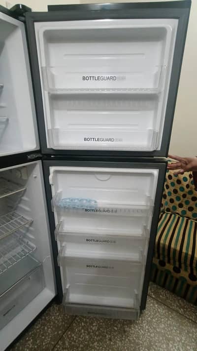 Haier 306L Glass 2 Door, Refrigerator Chocolate Finish/ for sale