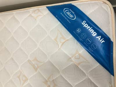 Master Celeste Spring mattress 78×72 king size,width 10inches