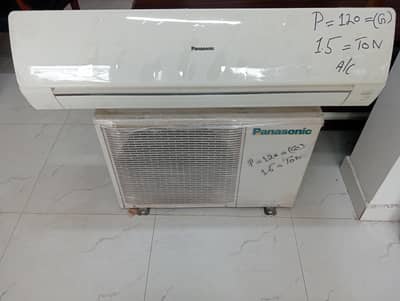 Panasonic 1.5 ton split AC jambo cooling/0321/0833328/fully oky