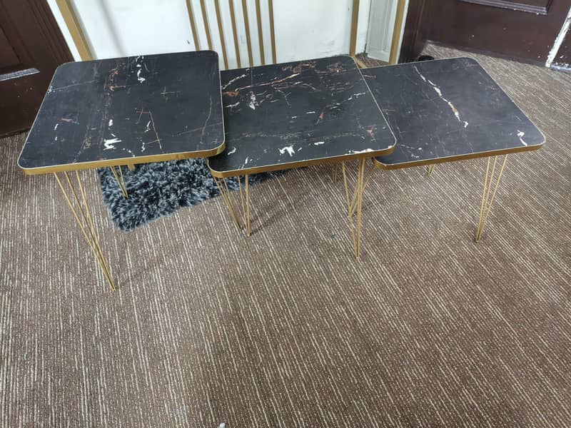 3 tables set 1