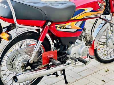 CD70 10/10 condition just 12k km drive