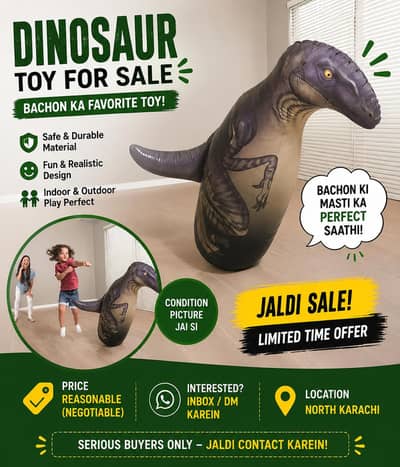dinosaur  large punching