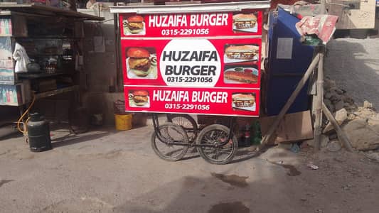 burger stall thela