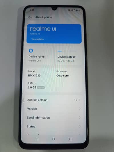 Realme C61