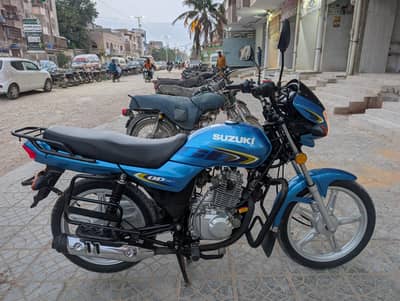 Suzuki GD 110S 2025 - Blue - 2nd Owner - 10K KM - Mint Condition