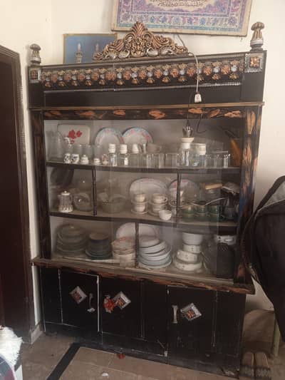 showcase and dressing table