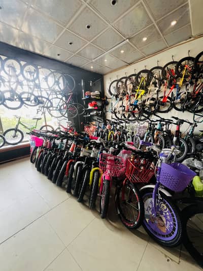 Imported high quality bicycles in all sizes