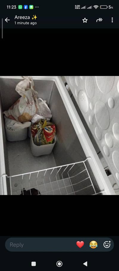 haier deep freezer.
